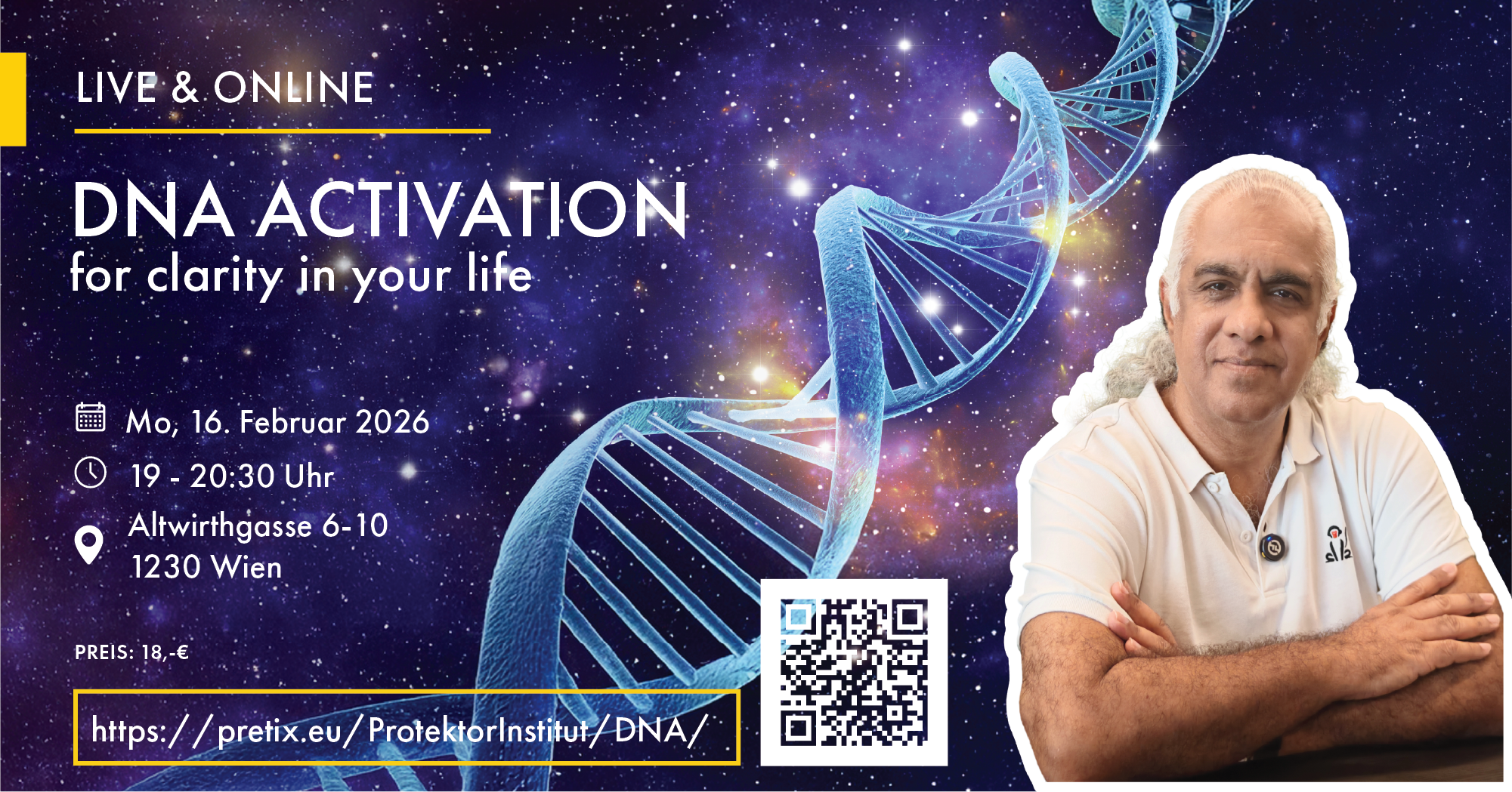 DNA Activation – for clarity in your life – 16. Februar 2026
