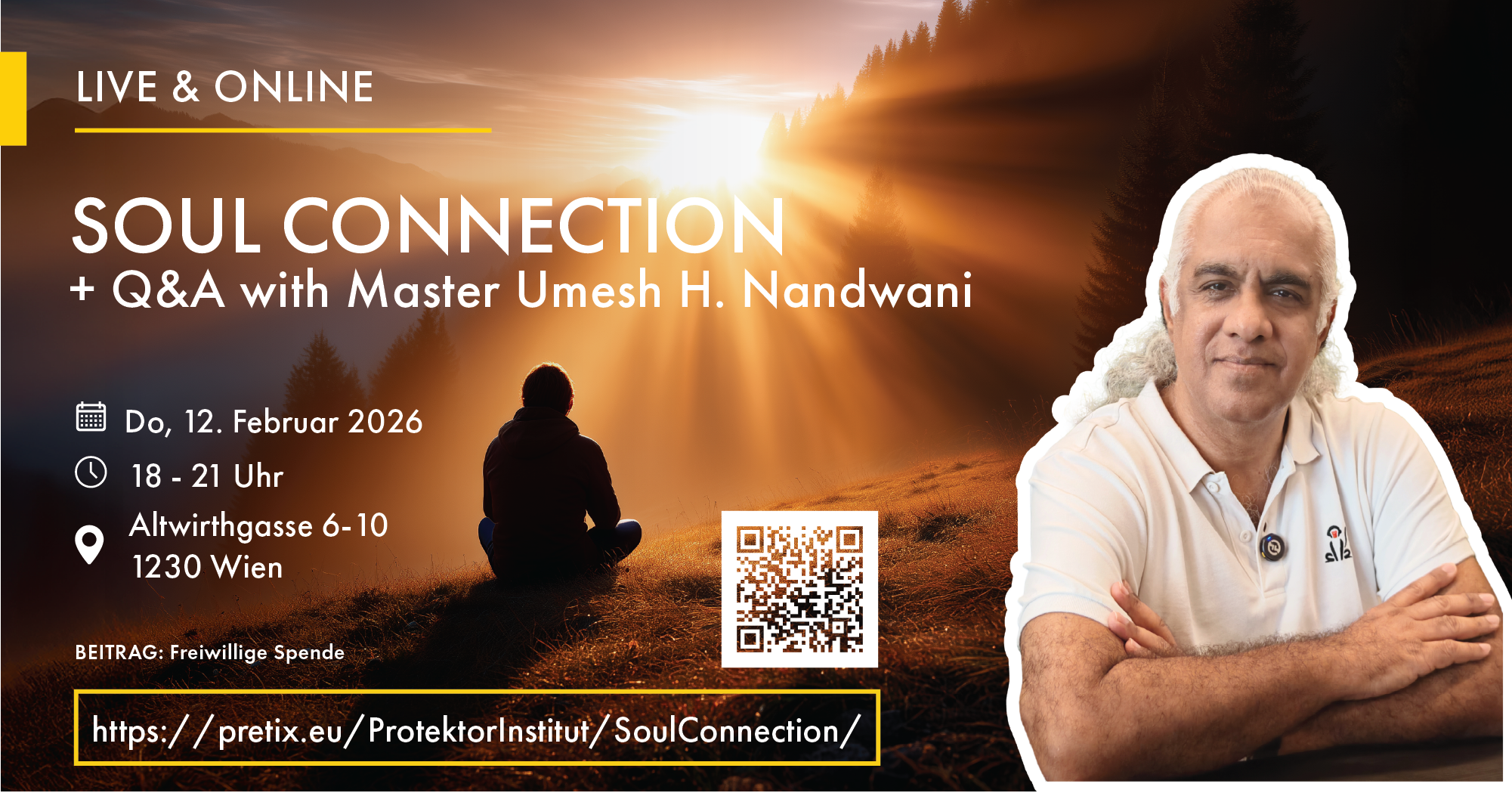 Soul Connection + Q&A mit Master Umesh – 12. Februar 2026
